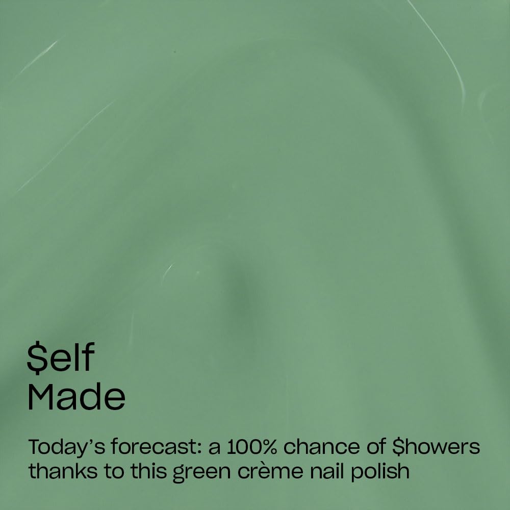 OPI Nail Lacquer $elf Made bright green polish with pro-wide brush