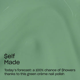 OPI Nail Lacquer $elf Made bright green polish with pro-wide brush