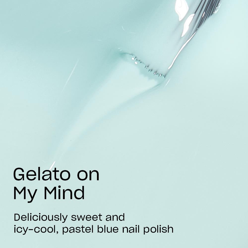 OPI Nail Lacquer Gelato on My Mind bottle with cap