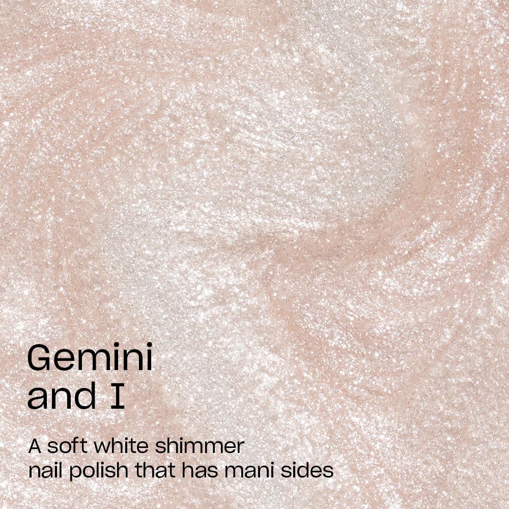 OPI Nail Lacquer Gemini and I bottle side view