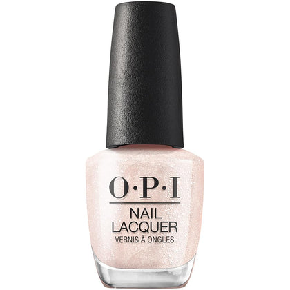 OPI Nail Lacquer Gemini and I front view with soft white shimmer