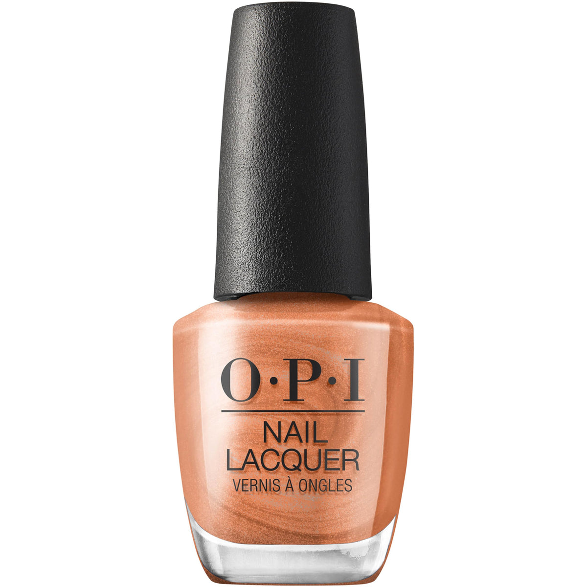OPI Nail Lacquer Goodie as Gold bottle front view