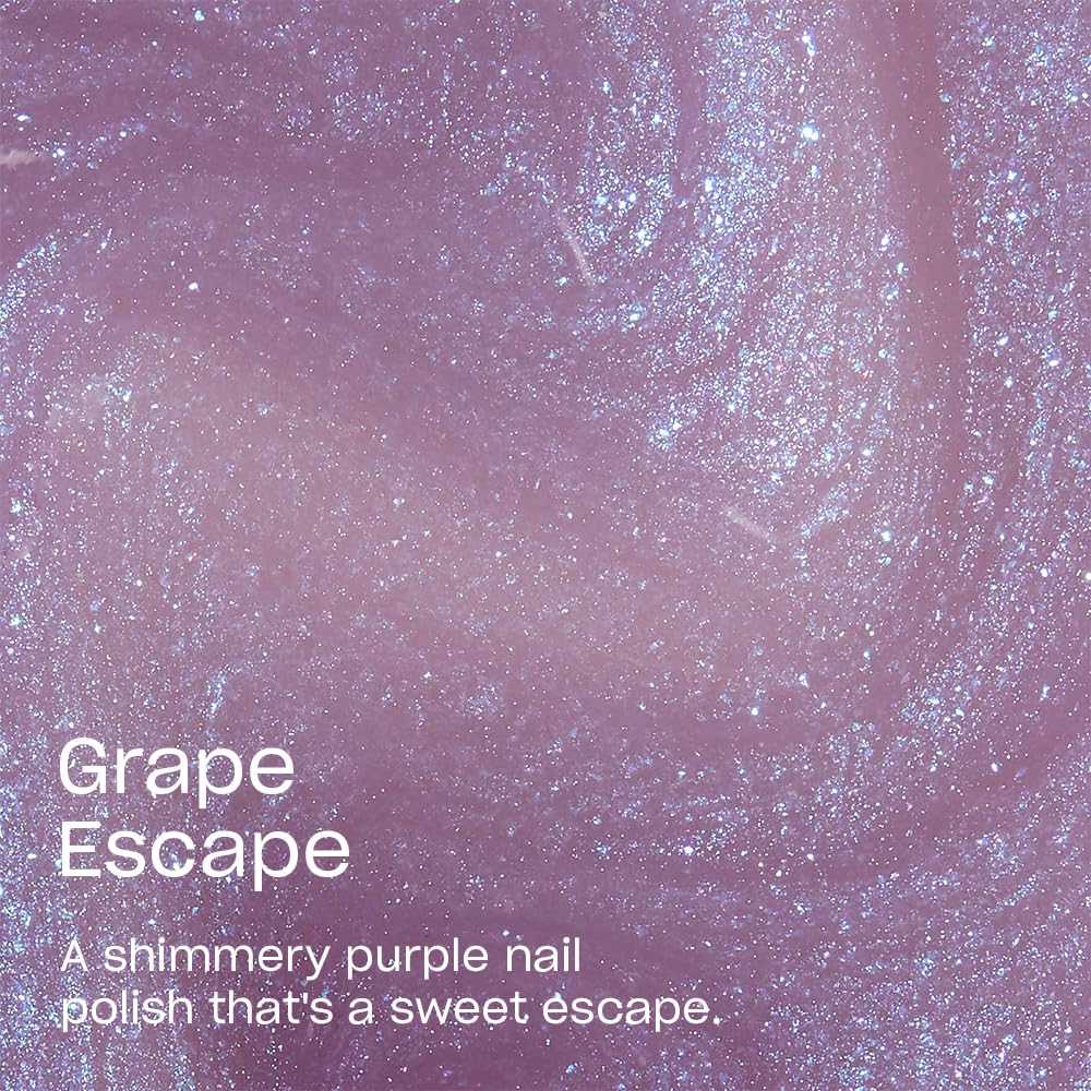 OPI Nail Lacquer Grape Escape swatch on nails