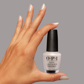 OPI Nail Lacquer Hands In The Clouds applied on nails