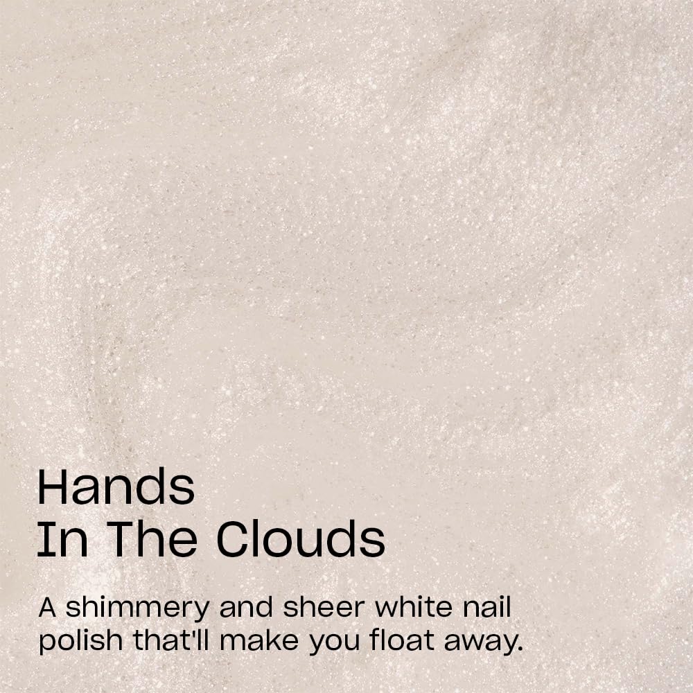 OPI Nail Lacquer Hands In The Clouds brush close-up