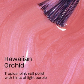 OPI Nail Lacquer Hawaiian Orchid bottle side view