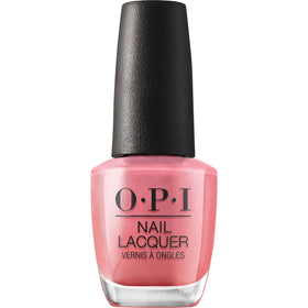 OPI Nail Lacquer Hawaiian Orchid front view with soft pink pearl finish