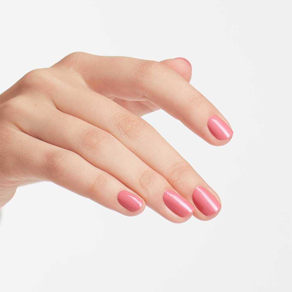 OPI Nail Lacquer Hawaiian Orchid pro-wide brush close-up