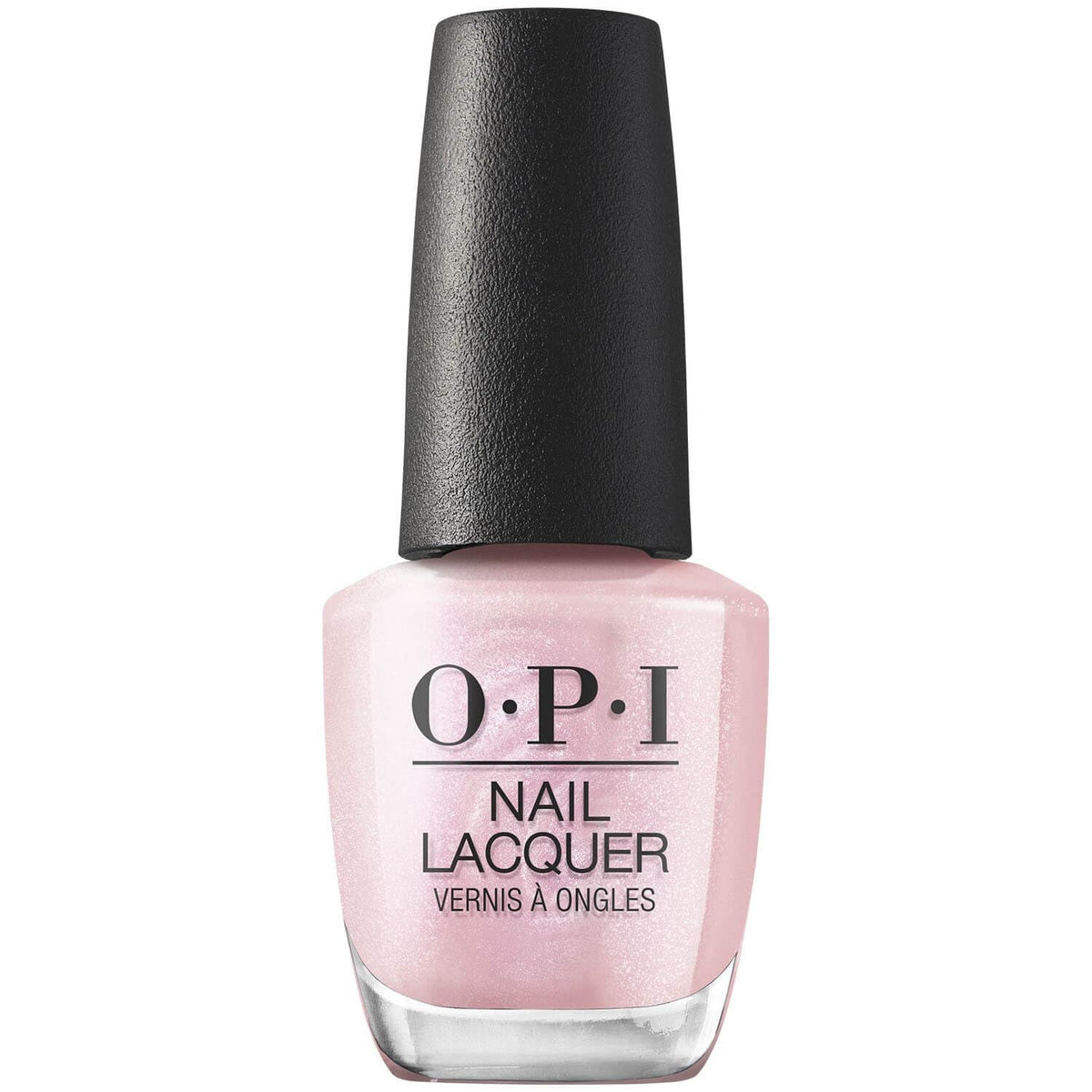 OPI Nail Lacquer I Meta My Soulmate sheer pink pearl polish front view