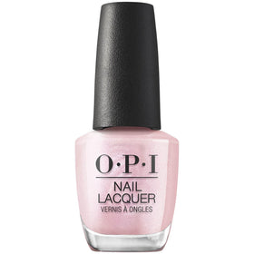 OPI Nail Lacquer I Meta My Soulmate sheer pink pearl polish front view