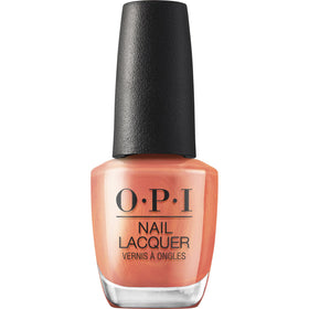 OPI Nail Lacquer Keep It Surreal sheer pastel coral shimmer front view