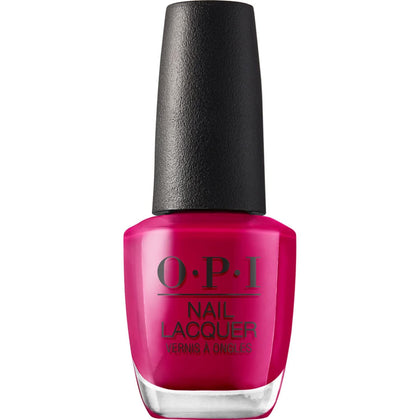 OPI Nail Lacquer Koala Bear-y bright pink nail polish front view