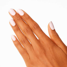 OPI Nail Lacquer Lisbon Wants Moor soft pink polish applied on nails