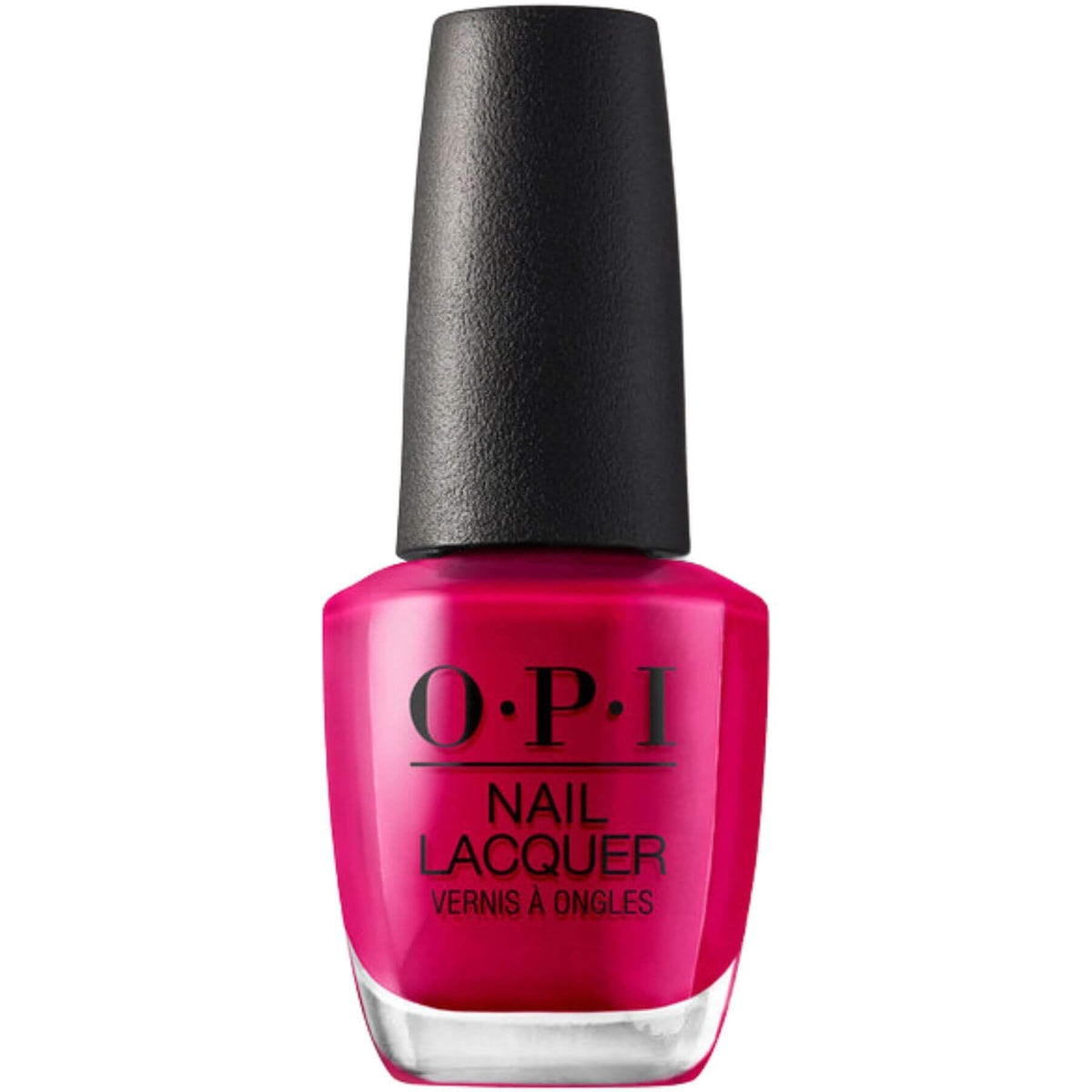 OPI Nail Lacquer Madam President dark red polish front view
