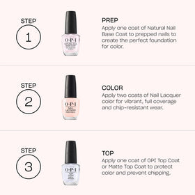 OPI Nail Lacquer Madam President with other OPI polishes