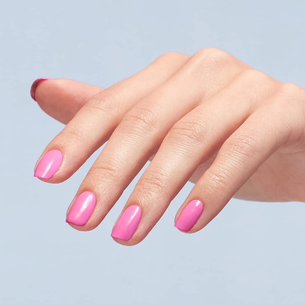 OPI Nail Lacquer Makeout-side applied on nails