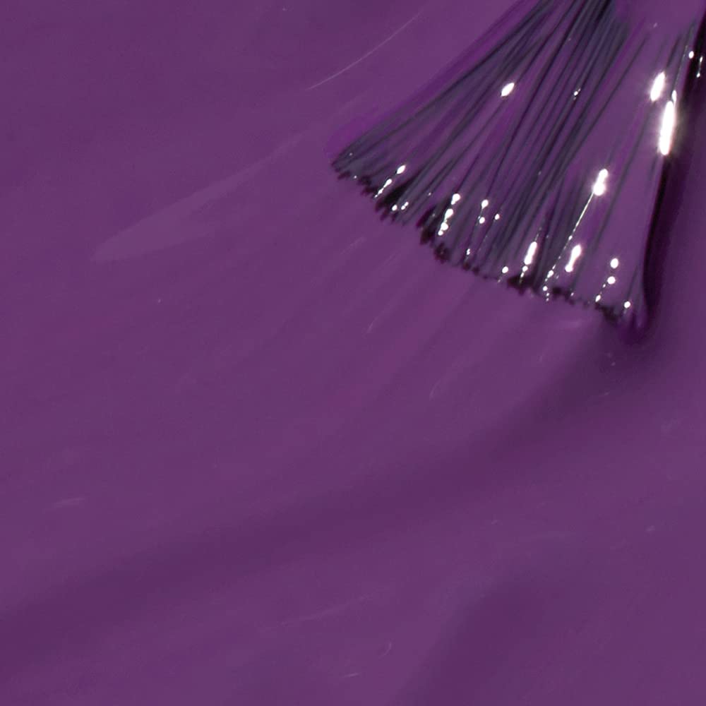 OPI Nail Lacquer Medi-take It All In Purple brush close-up
