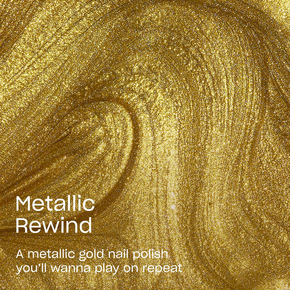OPI Nail Lacquer Metallic Rewind packaging display