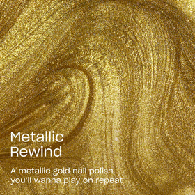OPI Nail Lacquer Metallic Rewind packaging display