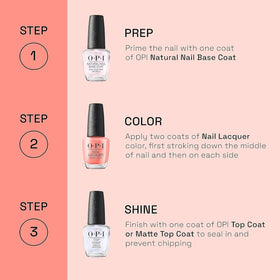 OPI Nail Lacquer Midnight Mantra in a hands-on application