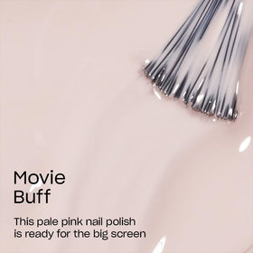 OPI Nail Lacquer Movie Buff bottle side view