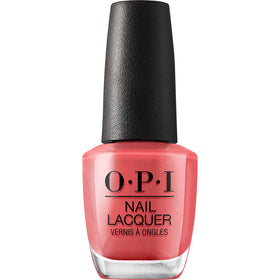 OPI Nail Lacquer My Address is Hollywood bright pink shimmer front view