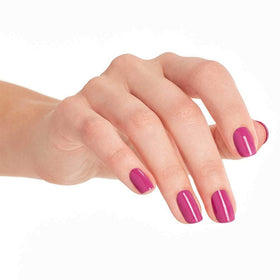 OPI Nail Lacquer No Turning Back From Pink Street applied on nails