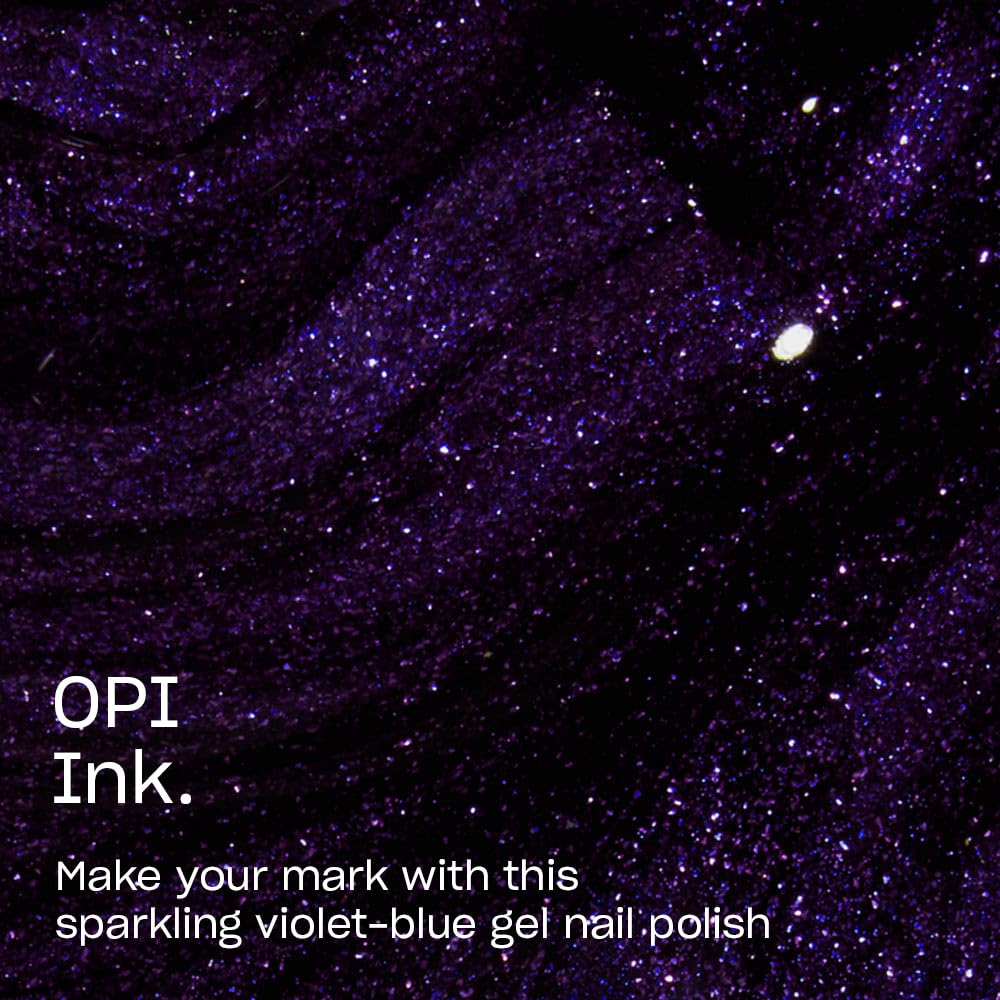 OPI Nail Lacquer OPI Ink bottle with label