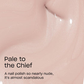 OPI Nail Lacquer Pale to the Chief bottle side view