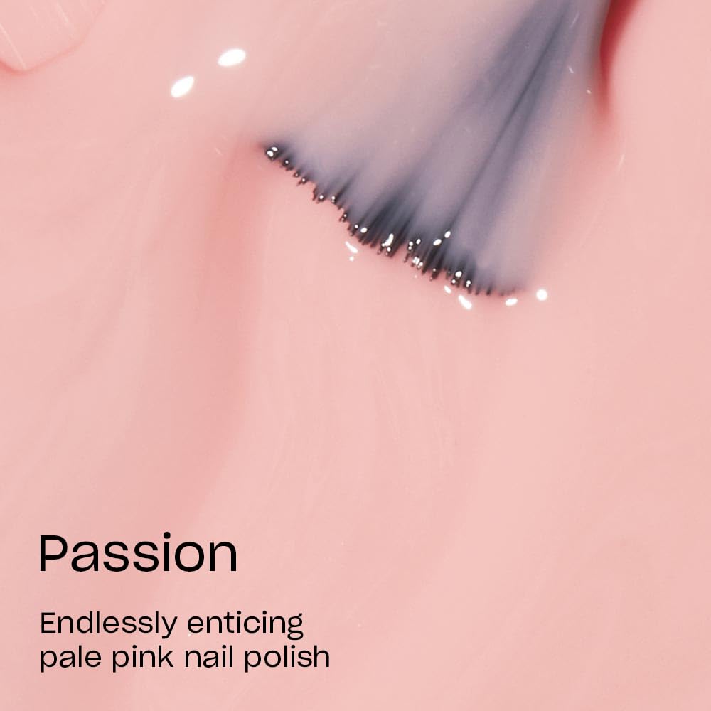OPI Nail Lacquer Passion bottle with pro-wide brush