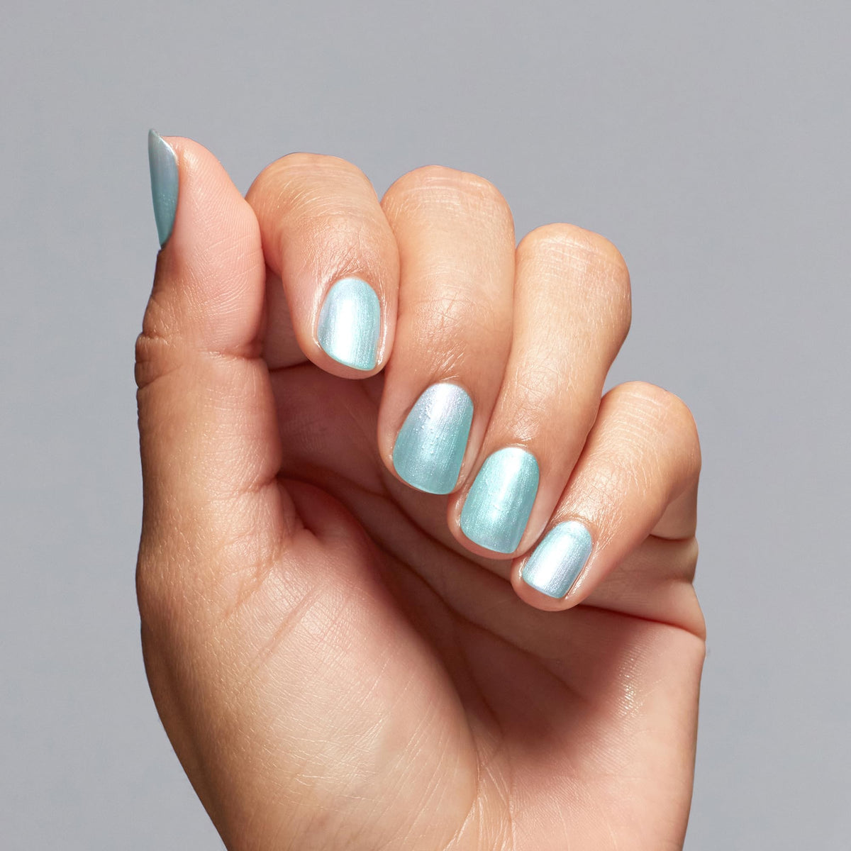 OPI Nail Lacquer Pisces the Future applied nails