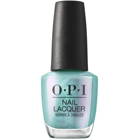 OPI Nail Lacquer Pisces the Future soft blue pearl nail polish front view