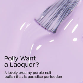 OPI Nail Lacquer Polly Want a Lacquer? bottle with pro-wide brush