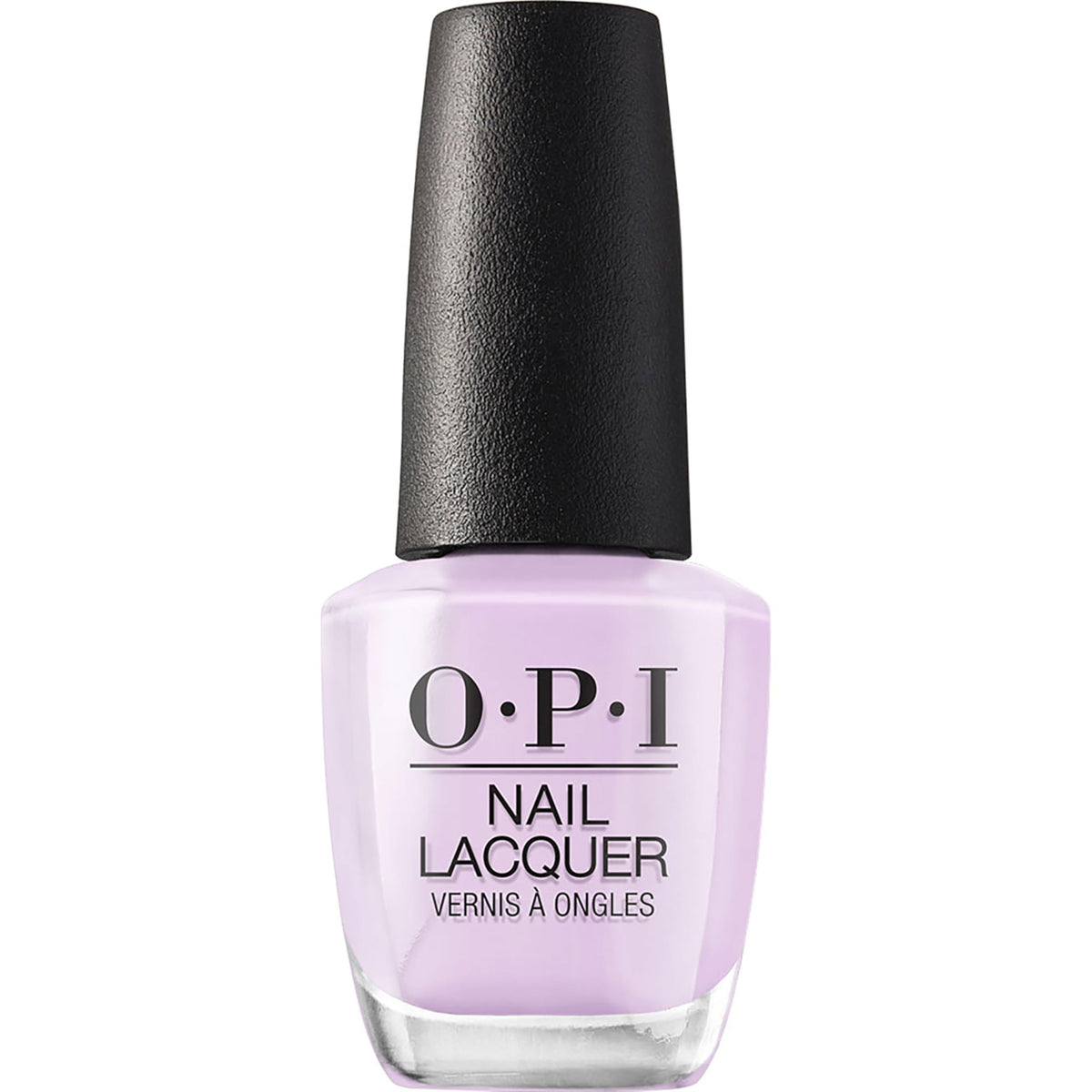 OPI Nail Lacquer Polly Want a Lacquer? soft purple nail polish front view