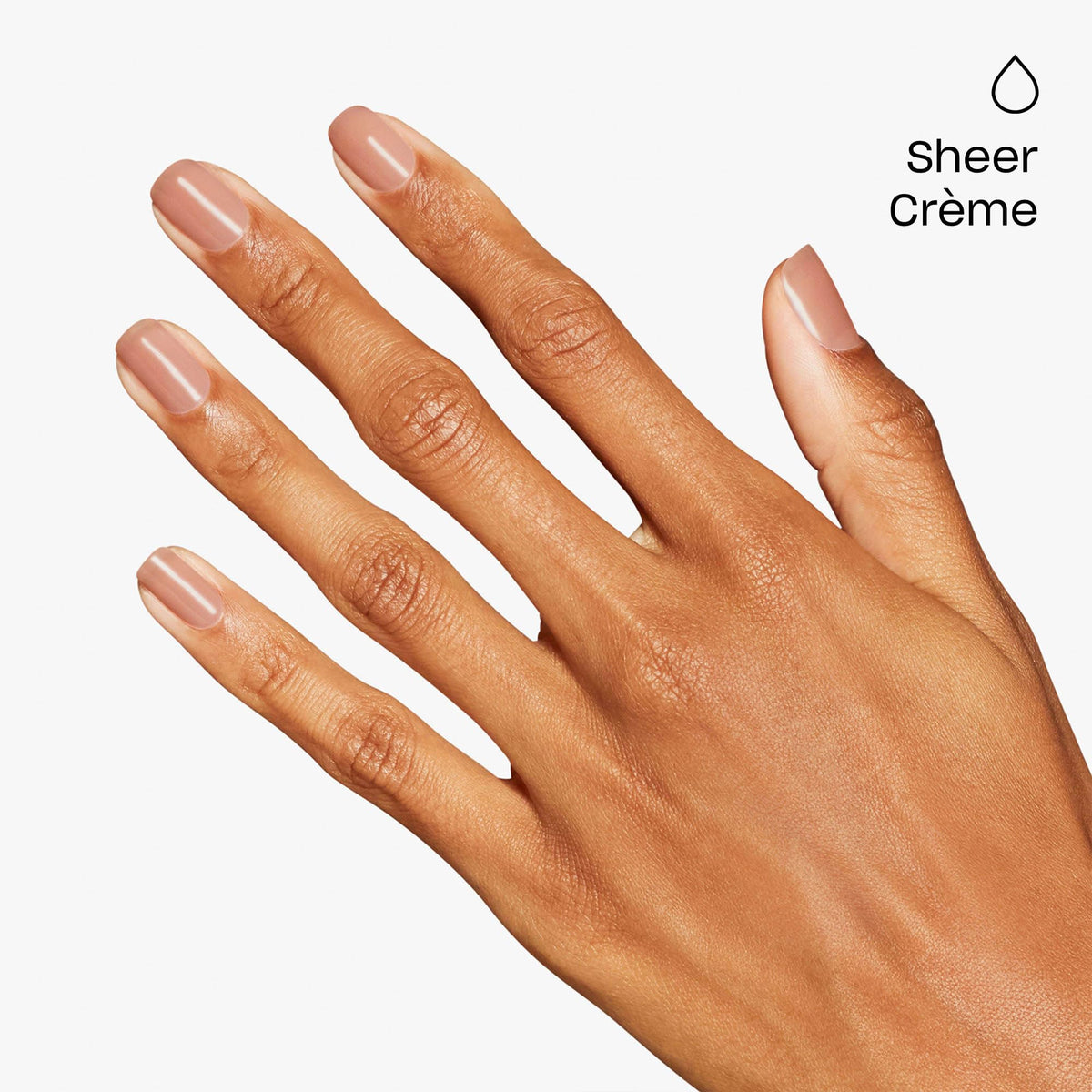 OPI Nail Lacquer Put it in Airplane Mode brush close-up