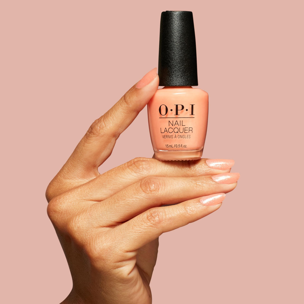 OPI Nail Lacquer Queens Rule displayed with other nail polishes