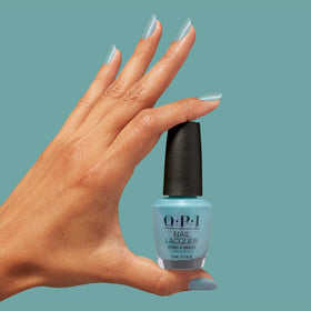 OPI Nail Lacquer Reality Check Ya Out bottle side view