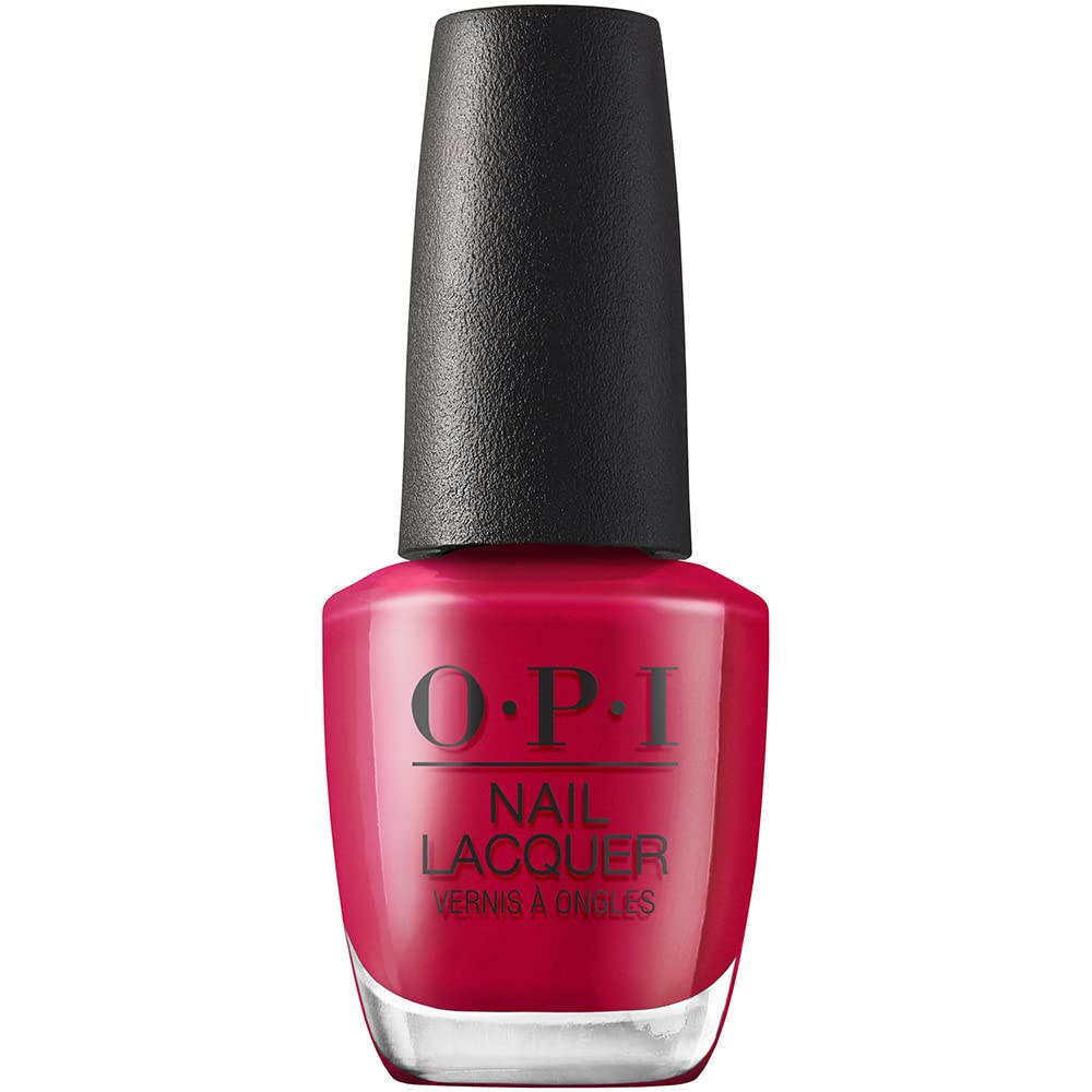 OPI Nail Lacquer Red-Veal Your Truth bottle front view