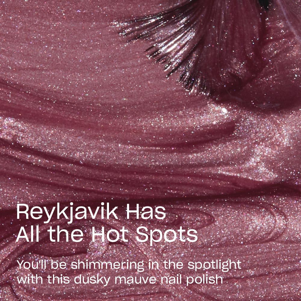 OPI Nail Lacquer Reykjavik Has All the Hot Spots bottle close-up