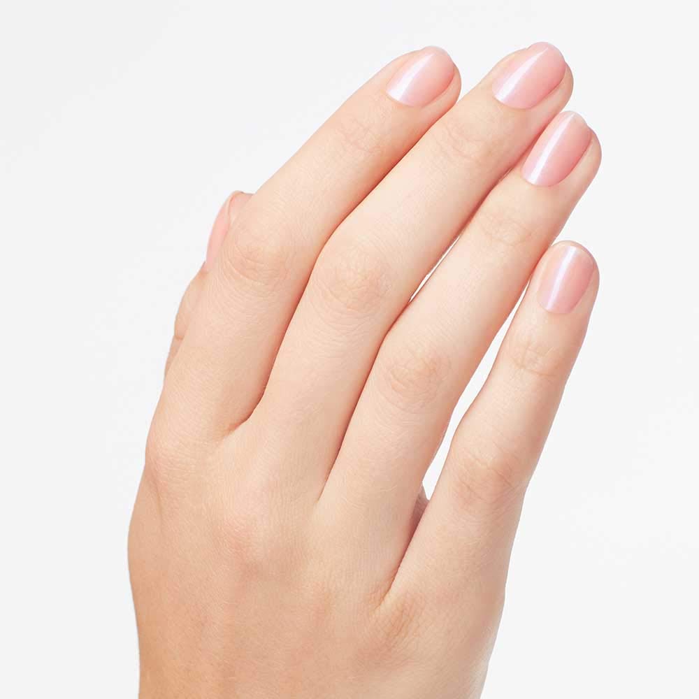 OPI Nail Lacquer Rosy Future in a beauty setup