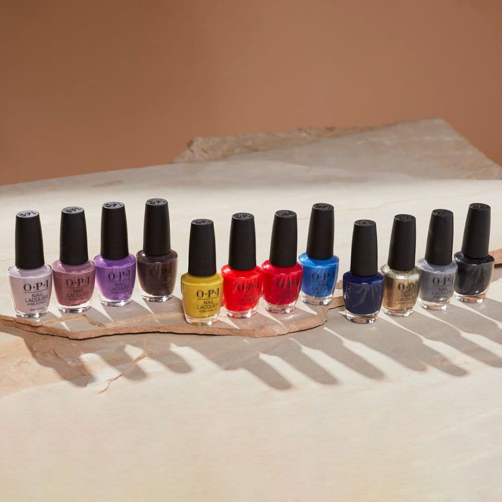 OPI Nail Lacquer Rust & Relaxation packaging display