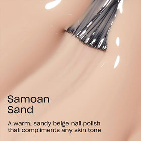 OPI Nail Lacquer Samoan Sand bottle side view