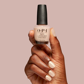 OPI Nail Lacquer Sheer Pastel White Shimmer packaging