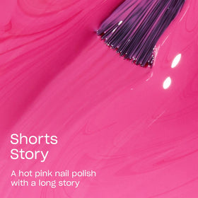 OPI Nail Lacquer Shorts Story bottle with pro-wide brush