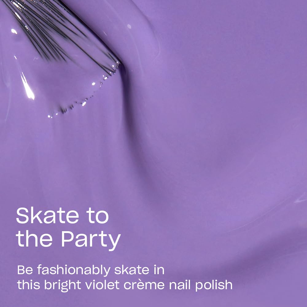 OPI Nail Lacquer Skate to the Party packaging side view
