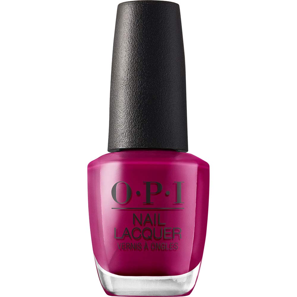 OPI Nail Lacquer Spare Me a French Quarter? dark purple polish front view