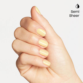 OPI Nail Lacquer Sunny Bunny polish applied on nails