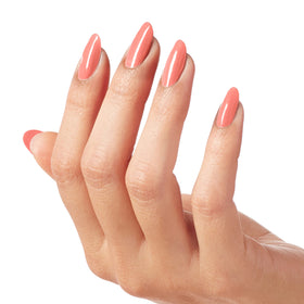 OPI Nail Lacquer Suzi is My Avatar opaque light pink polish applied on nails