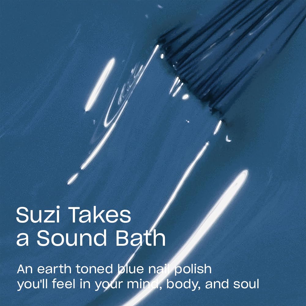 OPI Nail Lacquer Suzi Takes a Sound Bath brush close-up