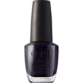 OPI Nail Lacquer Suzi & the Arctic Fox dark gray polish front view